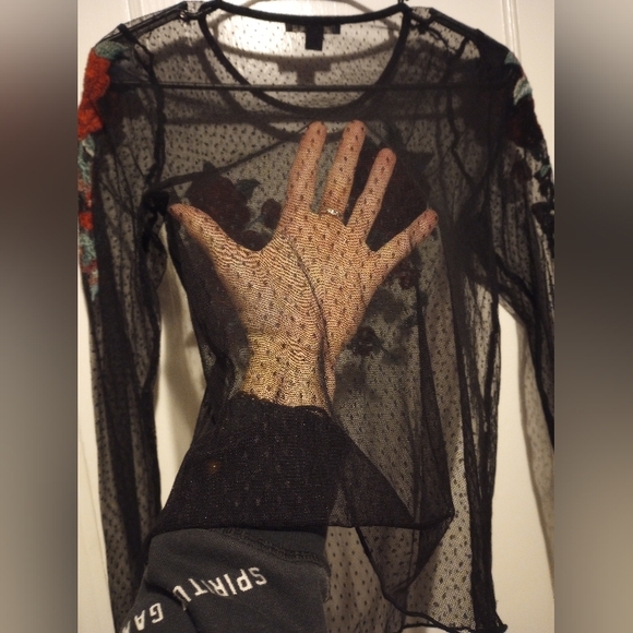 Like new American Eagle sexy see through top - Picture 5 of 6